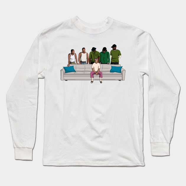 awkward situation Long Sleeve T-Shirt by WastedMerch